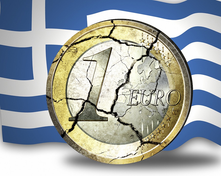 popraskané euro